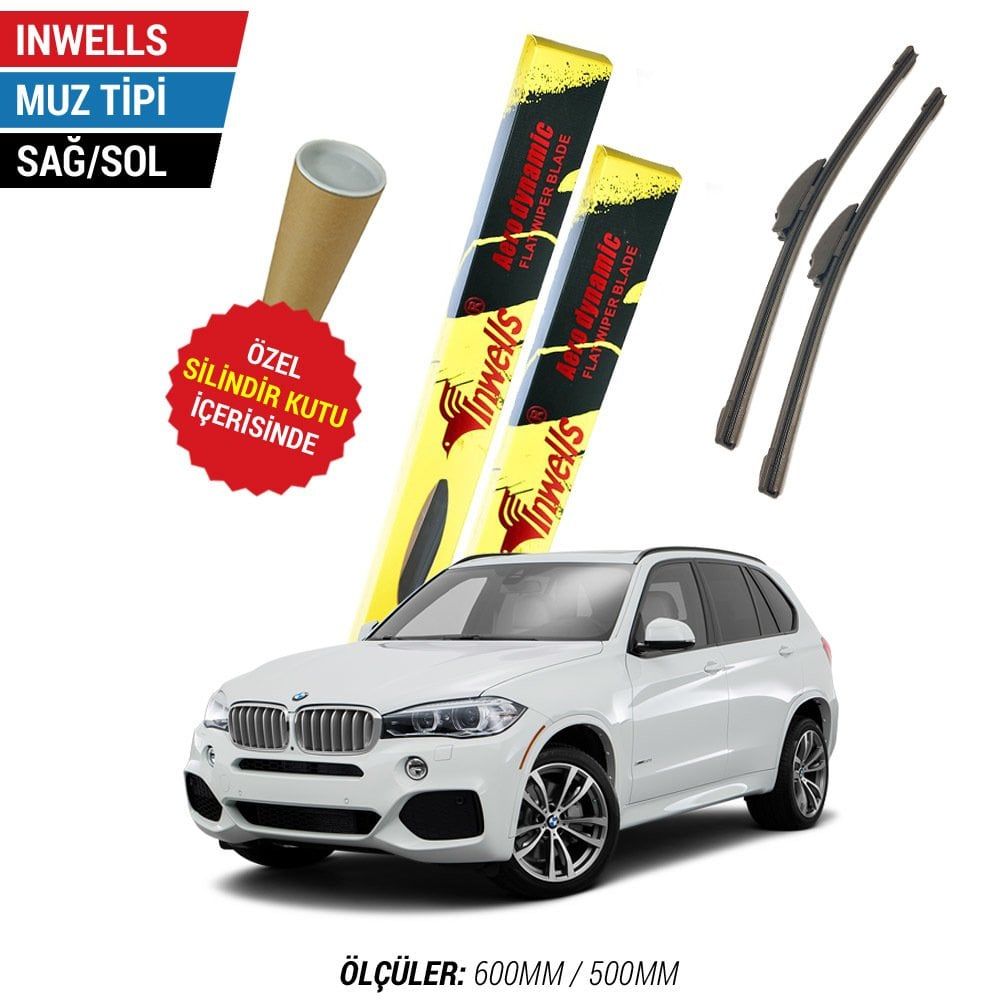 Bmw X5 F15 / F85 İnwells Muz Silecek (2014-2018)
