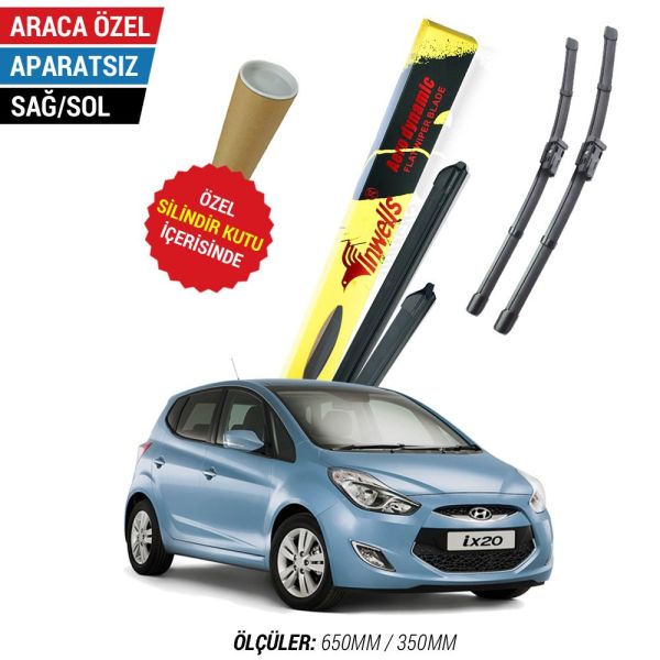 Hyundai İX20 İnwells Muz Silecek Takımı (2011-2014)