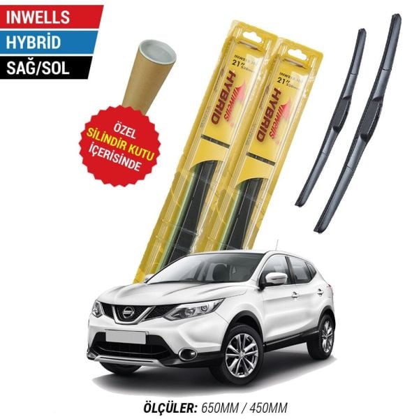 Nissan Qashqai İnwells Hybrid Silecek (2014-2021)