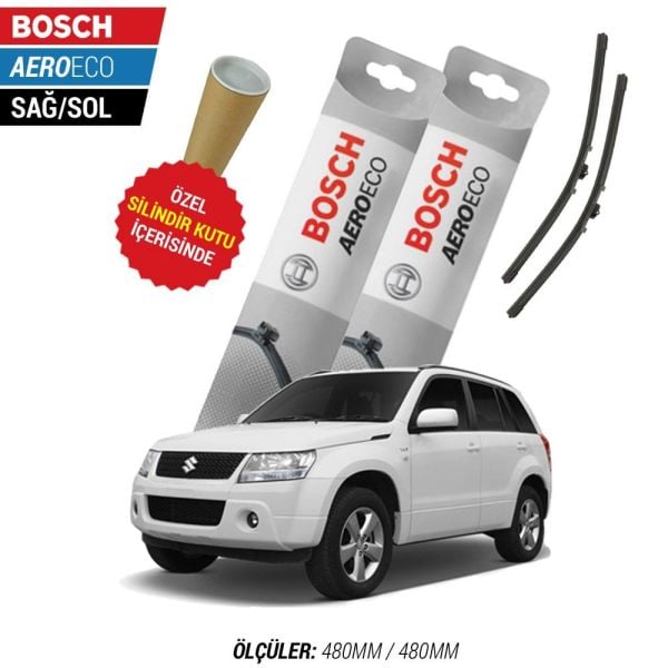 Suzuki Grand Vitara Silecek Takımı (2005-2012) Bosch Aeroeco