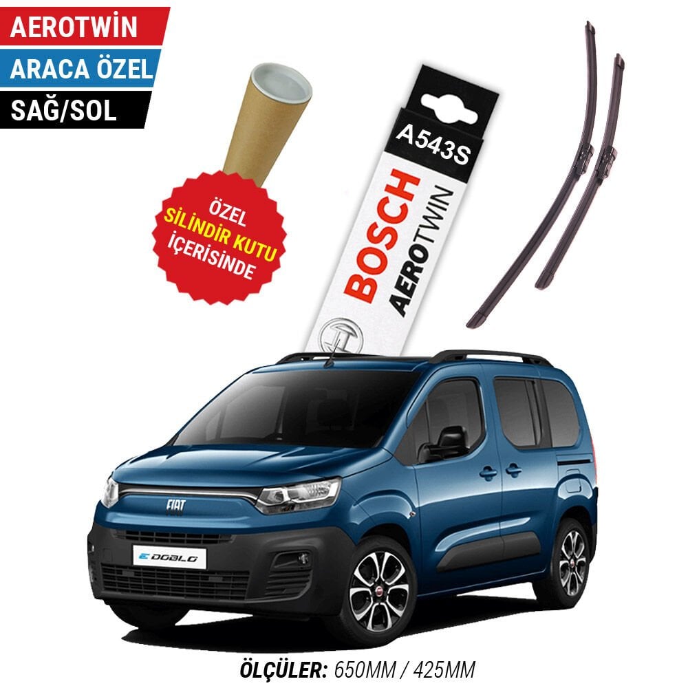 Fiat Doblo Silecek (2023-2025) Bosch Aerotwin A543S