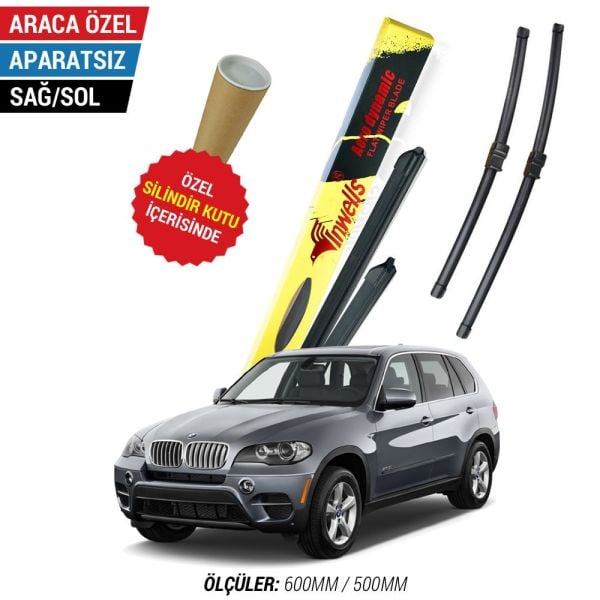 BMW X5 E70 İnwells Muz Silecek Takımı (2007-2013)