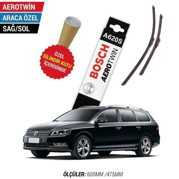 VW Passat Variant Silecek (2012-2014) Bosch Aerotwin A620S