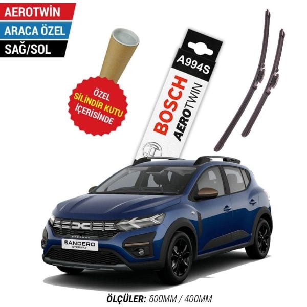 Dacia Sandero Silecek (2021-2026) Bosch Aerotwin A994S