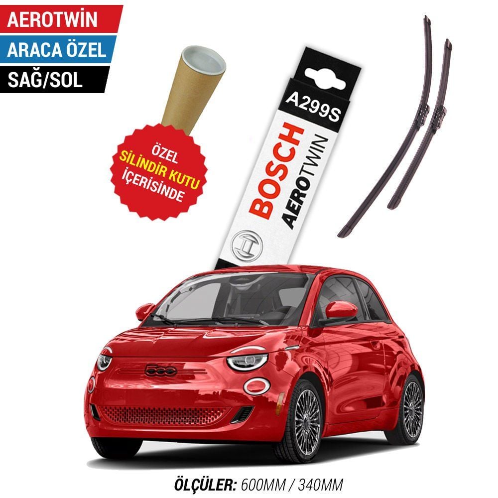 Fiat 500 E Silecek (2021-2024) Bosch Aerotwin A299S