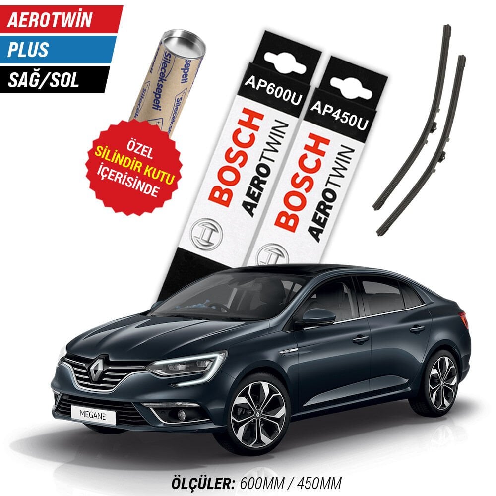 Renault Megane 4 Silecek (2016-2026) Bosch Aerotwin Plus