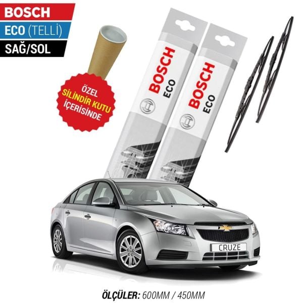 Chevrolet Cruze Silecek Takımı (2009-2013) Bosch Eco