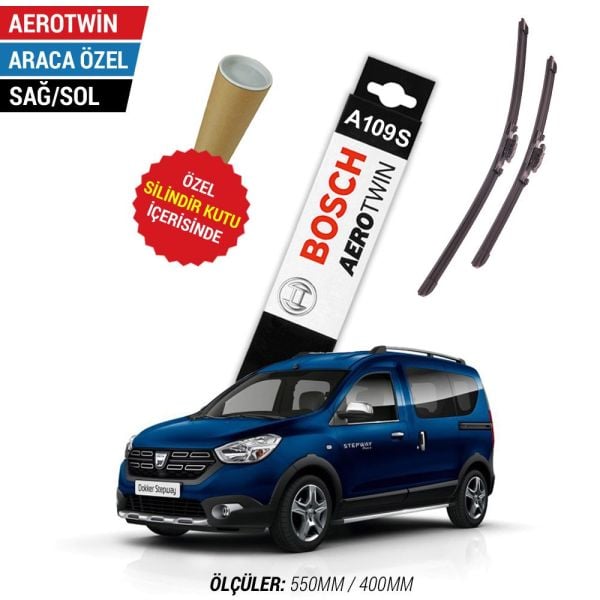 Dacia Dokker Silecek Takımı (2016-2021) Bosch Aerotwin A109S