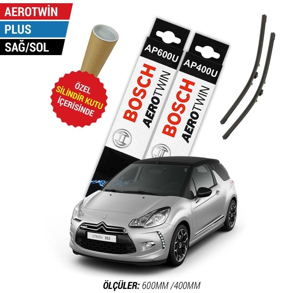 Citroen DS3 Silecek (2010-2014) Bosch Aerotwin Plus