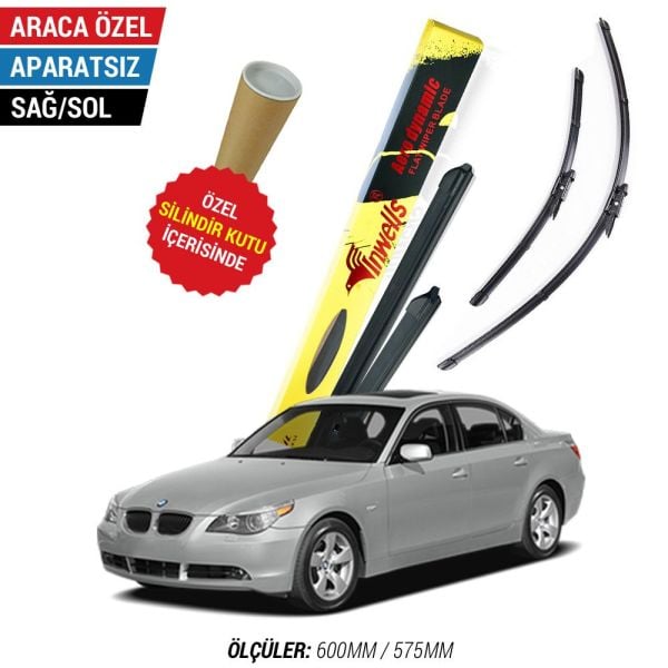 BMW E60 İnwells Muz Silecek Takımı (2004-2009)