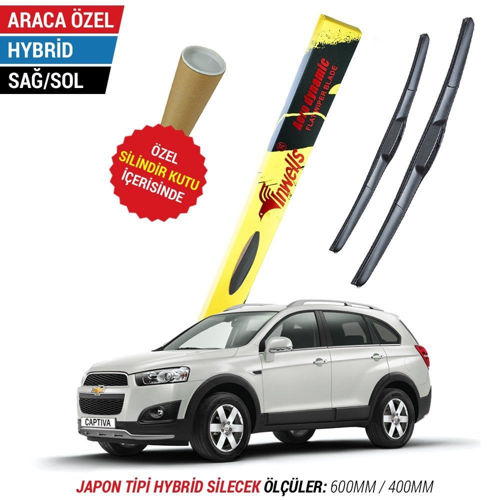 Chevrolet Captiva İnwells Hybrid Silecek (2006-2013)