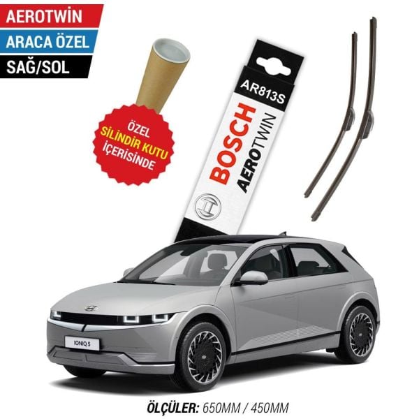 Hyundai Ioniq 5 Silecek (2022-2025) Bosch Aerotwin AR813S