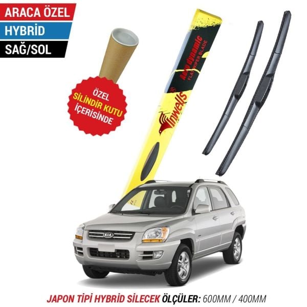 Kia Sportage İnwells Hybrid Silecek (2004-2010)