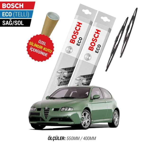 Alfa Romeo 147 Silecek Takımı (2000-2005) Bosch Eco