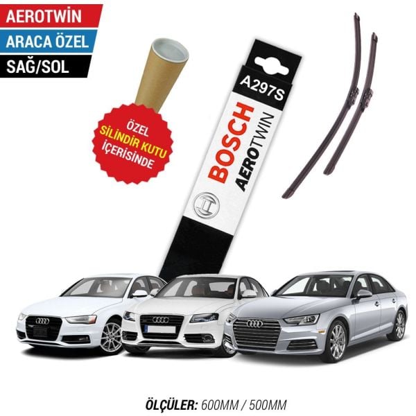 Audi A4 Silecek Takımı (2008-2024) Bosch Aerotwin A297S