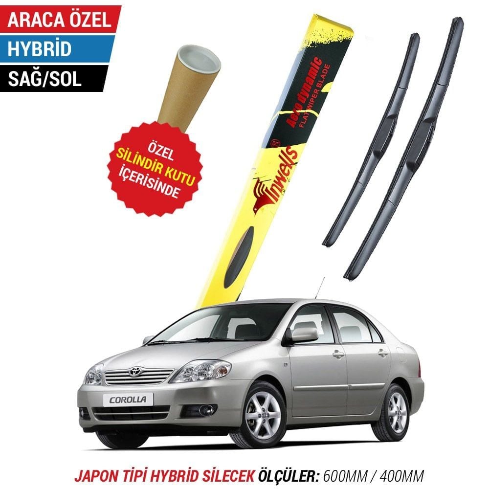 Toyota Corolla İnwells Hybrid Silecek (2002-2006)