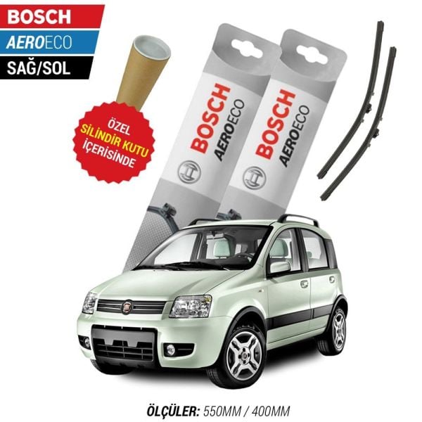 Fiat Panda Silecek Seti (2004-2012) Bosch Aeroeco