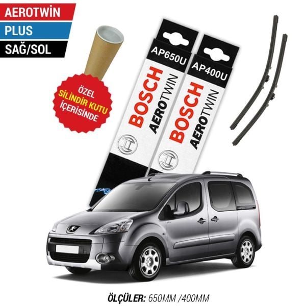Peugeot Partner Silecek Takımı (2009-2018) Bosch Aerotwin Plus