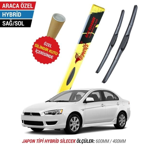Mitsubishi Lancer İnwells Hybrid Silecek (2009-2014)