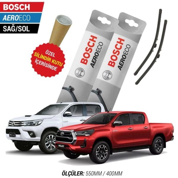 Toyota Hilux Silecek Seti (2016-2025) Bosch Aeroeco