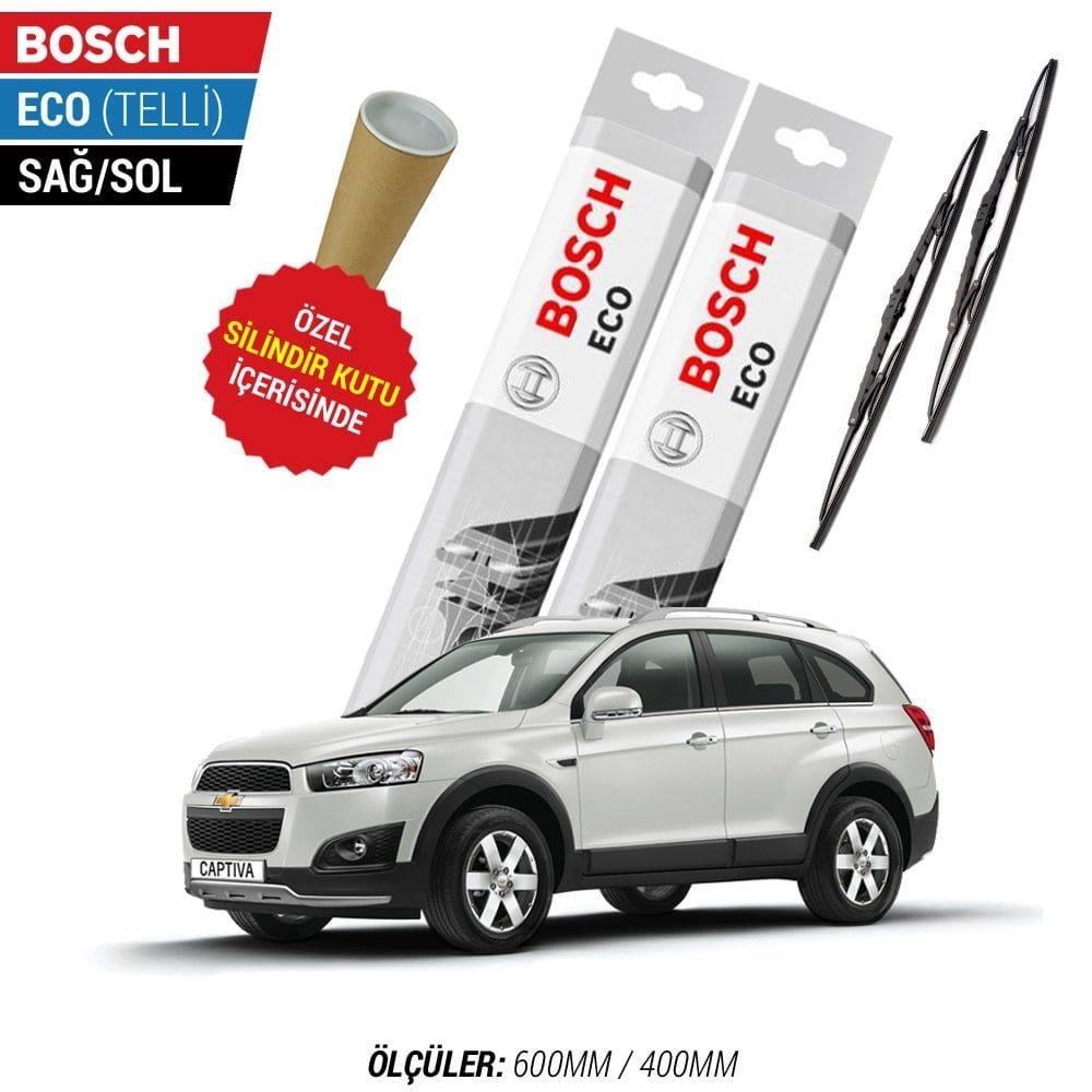 Chevrolet Captiva Silecek Takımı (2006-2013) Bosch Eco