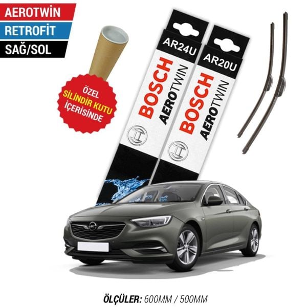 Opel İnsignia Silecek (2017-2022) Bosch Aerotwin Retrofit