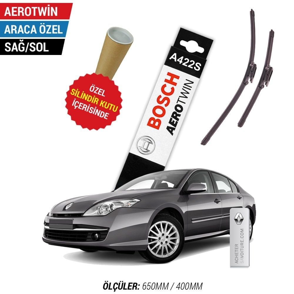 Renault Laguna 3 Silecek Takımı (2008-2011) Bosch Aerotwin A422S