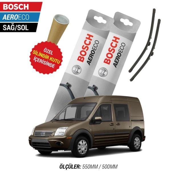 Ford Connect Silecek Seti (2002-2013) Bosch Aeroeco