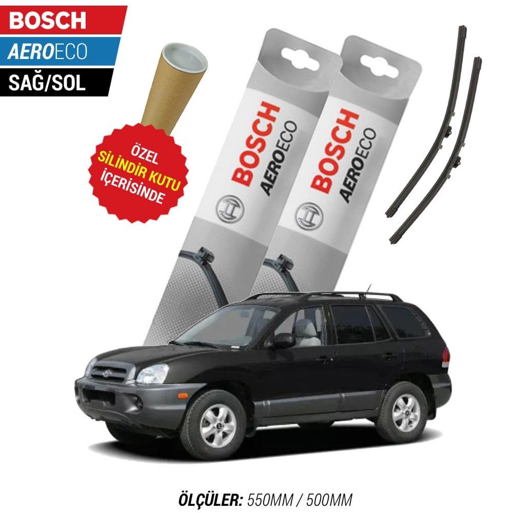 Hyundai Santa Fe Silecek Seti (2000-2005) Bosch Aeroeco
