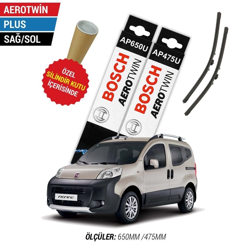 Fiat Fiorino Silecek (2008-2024) Bosch Aerotwin Plus