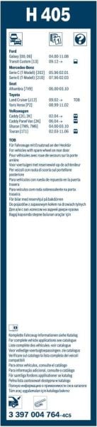 Bosch Rear H405 Arka Silecek 380mm