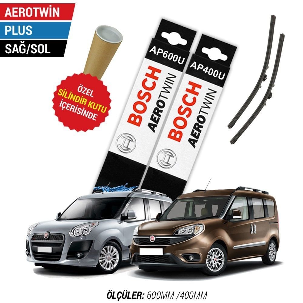 Fiat Doblo Silecek Takımı (2011-2022) Bosch Aerotwin Plus