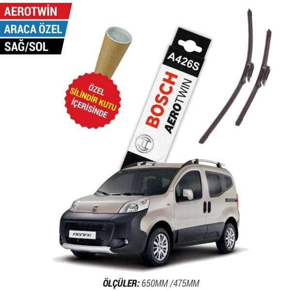 Fiat Fiorino Silecek Seti (2008-2024) Bosch Aerotwin A426S