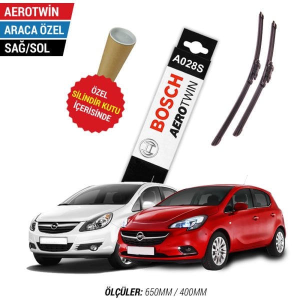 Opel Corsa D Silecek Takımı (2006-2019) Bosch Aerotwin A028S