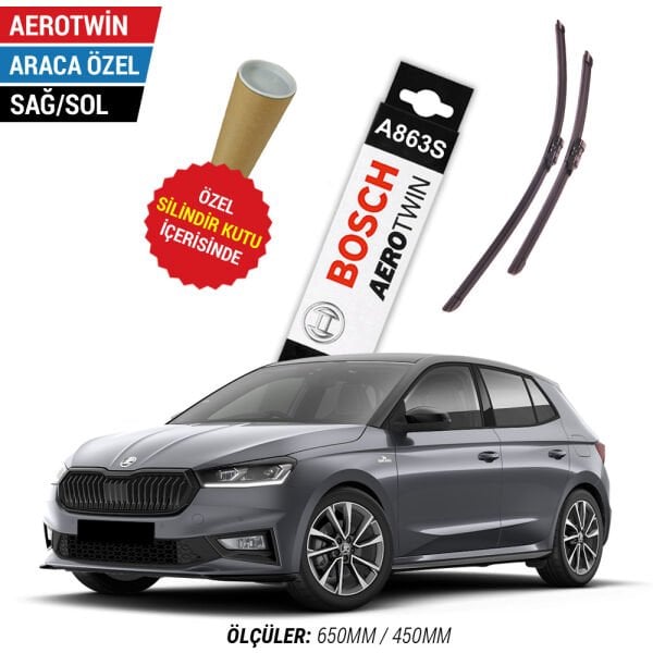Skoda Fabia IV Silecek (2022-2025) Bosch Aerotwin A863S