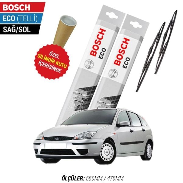 Ford Focus Silecek Takımı (1998-2004) Bosch Eco