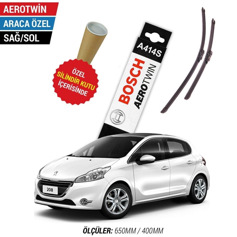Peugeot 208 Silecek (2012-2020) Bosch Aerotwin A414S