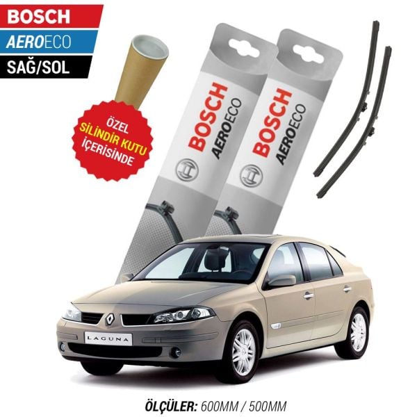 Renault Laguna 2 Silecek Takımı (2001-2007) Bosch Aeroeco
