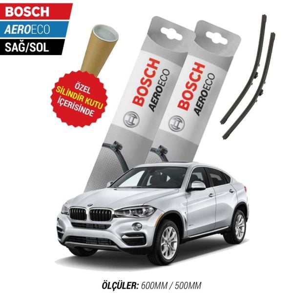Bmw X6 F16/F86 Silecek Takımı (2015-2017) Bosch Aeroeco