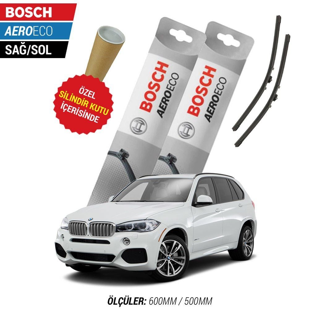 Bmw X5 F15/F85 Silecek Takımı (2014-2018) Bosch Aeroeco