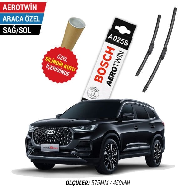 Chery Tiggo 8 Pro Silecek (2023-2025) Bosch Aerotwin A025S