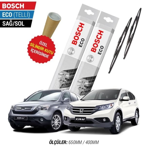 Honda CRV Silecek Takımı (2007-2023) Bosch Eco