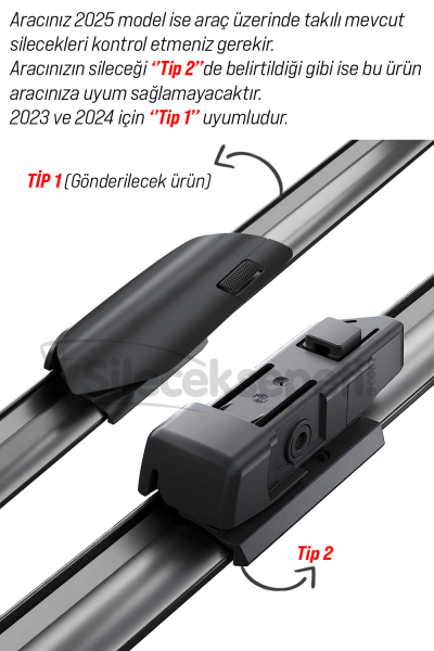Chery Tiggo 8 Silecek (2023-2025) Bosch Aerotwin A025S