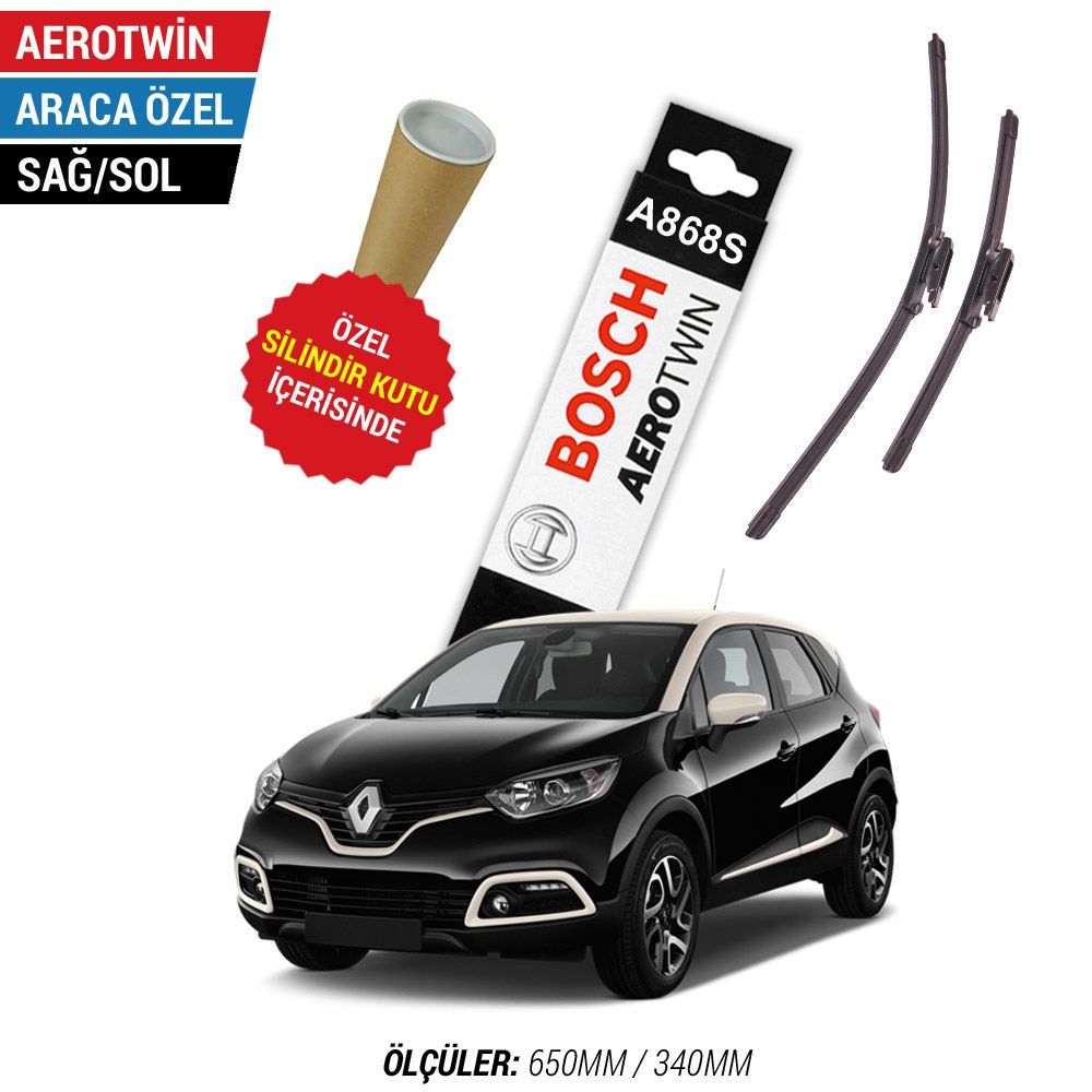 Renault Captur Silecek (2013-2015) Bosch Aerotwin A868S
