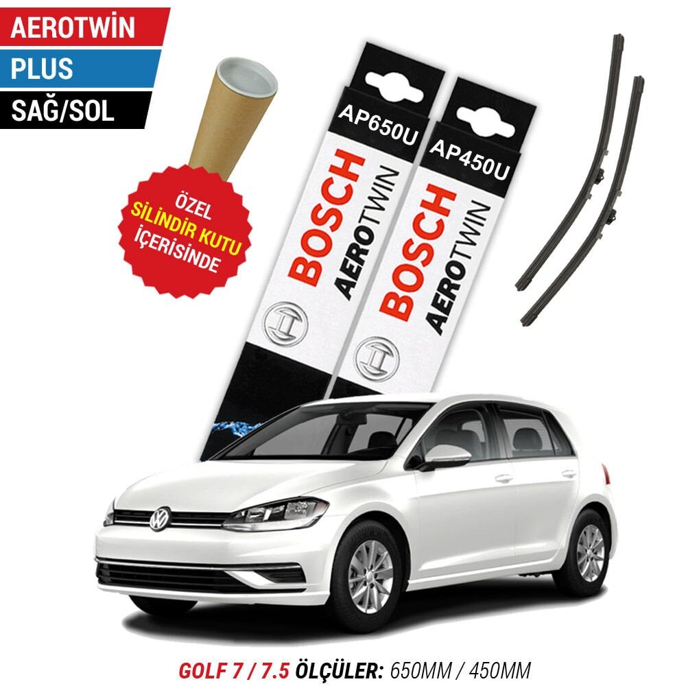 Vw Golf 7 / 7.5 Silecek 2012-2020 Bosch Aerotwin Plus