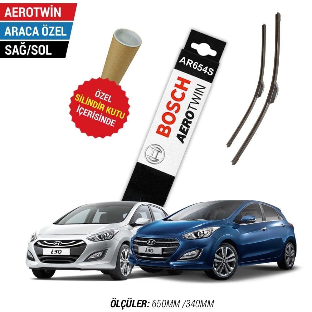 Hyundai i30 Silecek (2012-2016) Bosch Aerotwin AR654S