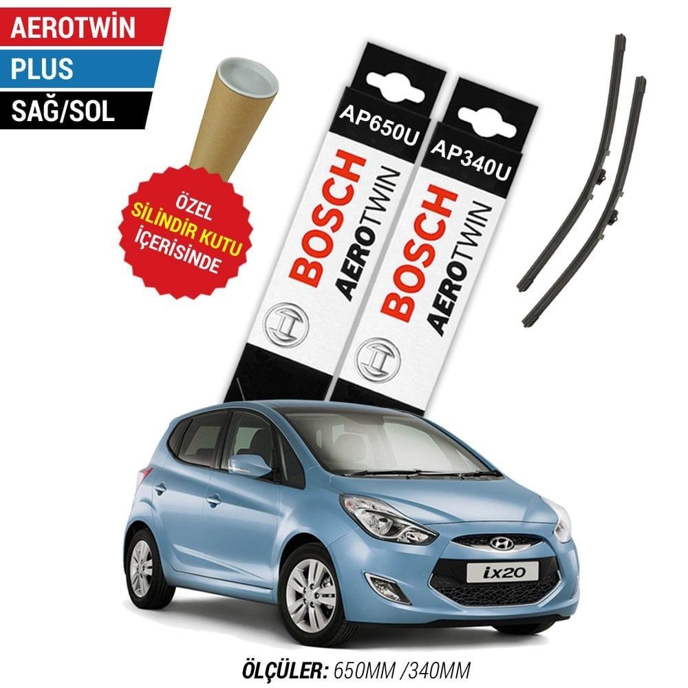 Hyundai İX20 Silecek Takımı (2011-2014) Bosch Aerotwin Plus