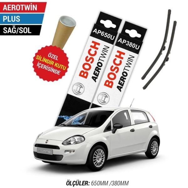 Fiat Punto Silecek Takımı (2007-2017) Bosch Aerotwin Plus