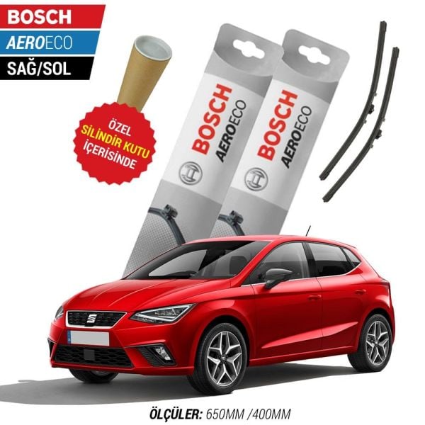 Seat İbiza Silecek Takımı (2017-2024) Bosch Aeroeco