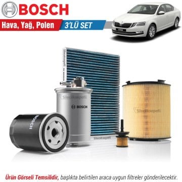 Skoda Octavia 1.0 TSI Bosch Filtre Bakım Seti (2016-2020)